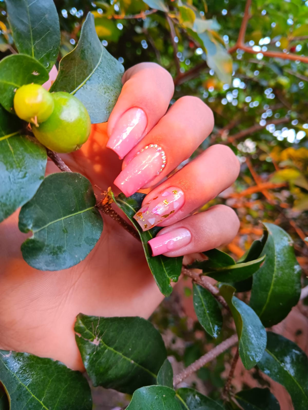 Exemplo de unhas em Acrigel