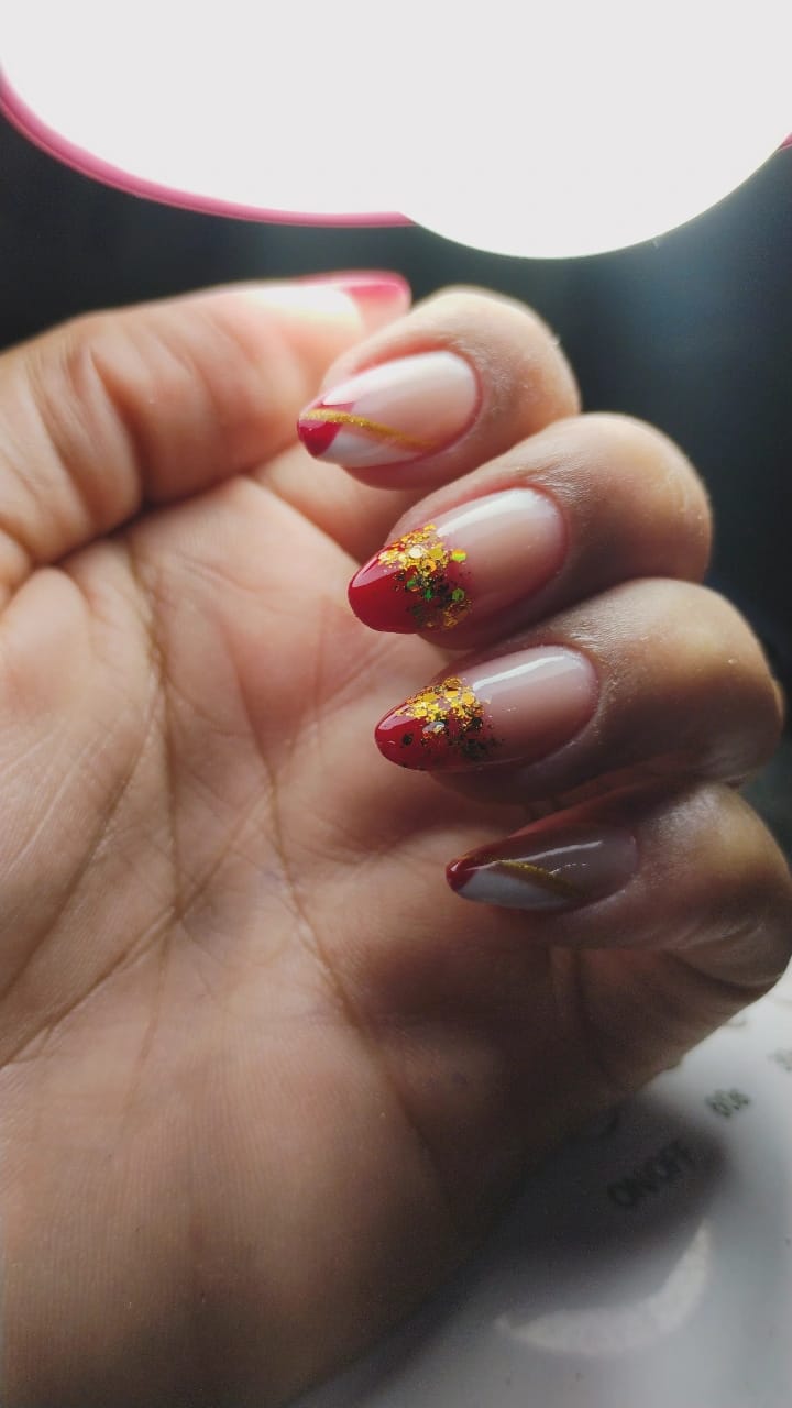 Exemplo de unhas em Polygel